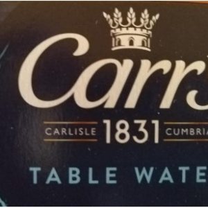 Carr‘s Table Water